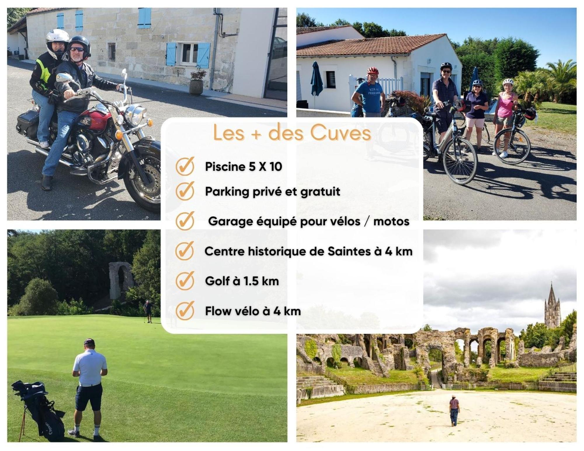 Les Cuves - Saintes Bed & Breakfast Chaniers Bagian luar foto